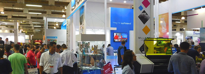 Roland na Feira FESPA 2017