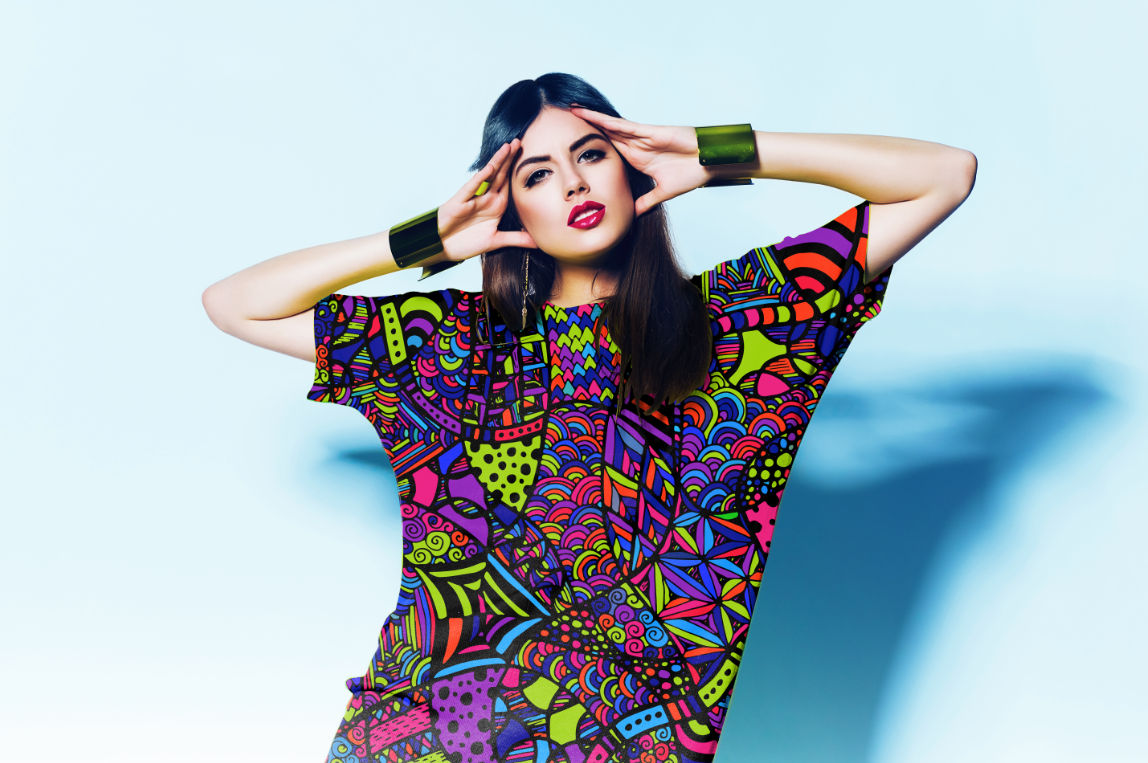 Cor fluorescente