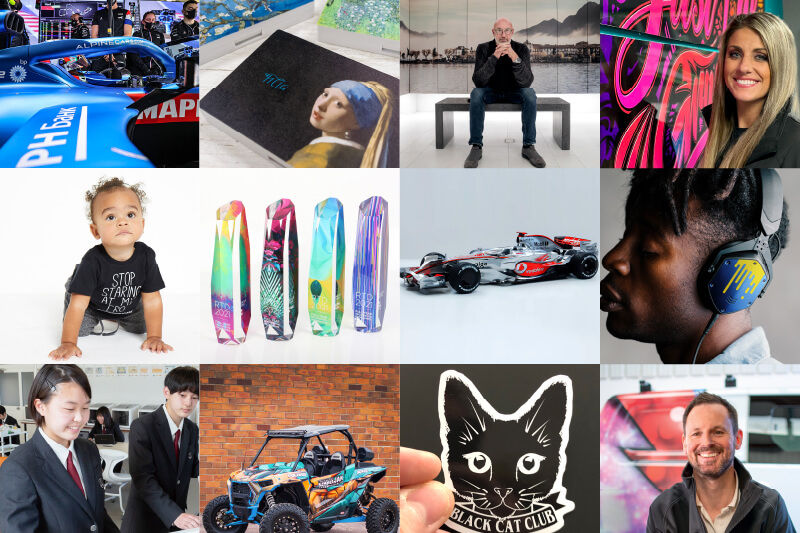 Image of different Customer Success Stories and the persons & companies behind these stories
