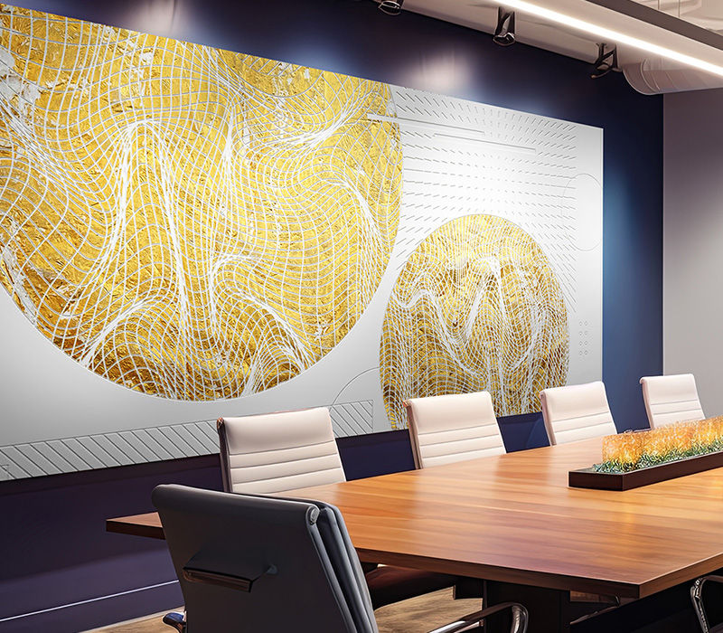 Graphic Print Interior Design