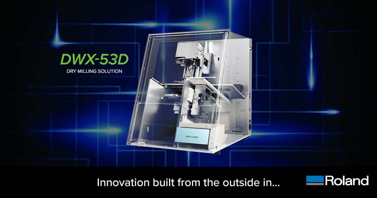 DWX-53D Dry Milling Solution | Roland DGA