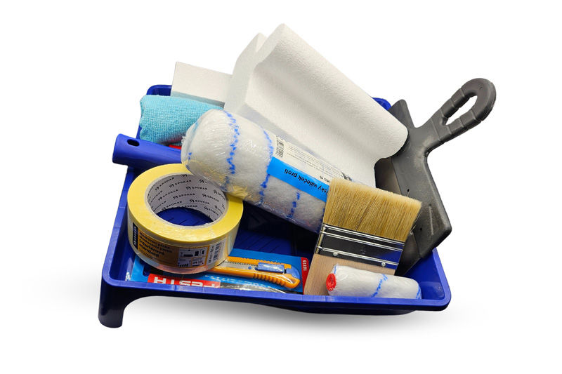 Juego de herramientas de pintado (12 unidades) que conforma el kit DS-KIT-TFP