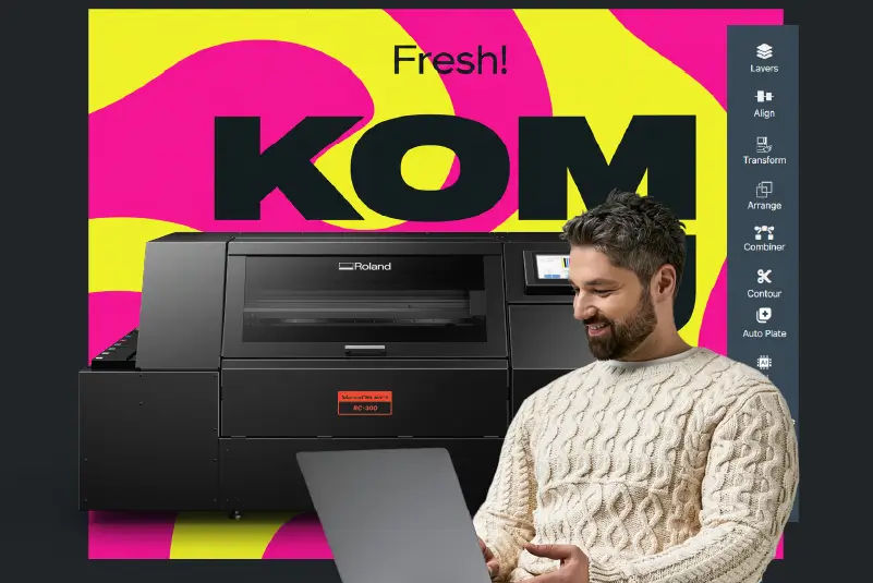 Roland DG Connect Designer — od projektu do druku