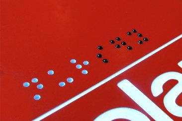 ADA signage braille