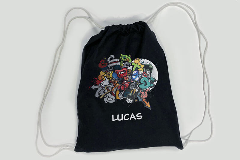 Personalized Drawstring Bag