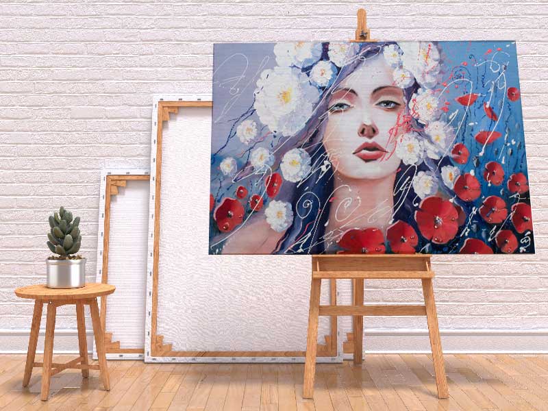 Digital canvas deals prints