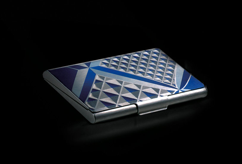 Business Card Case - Metal Applications