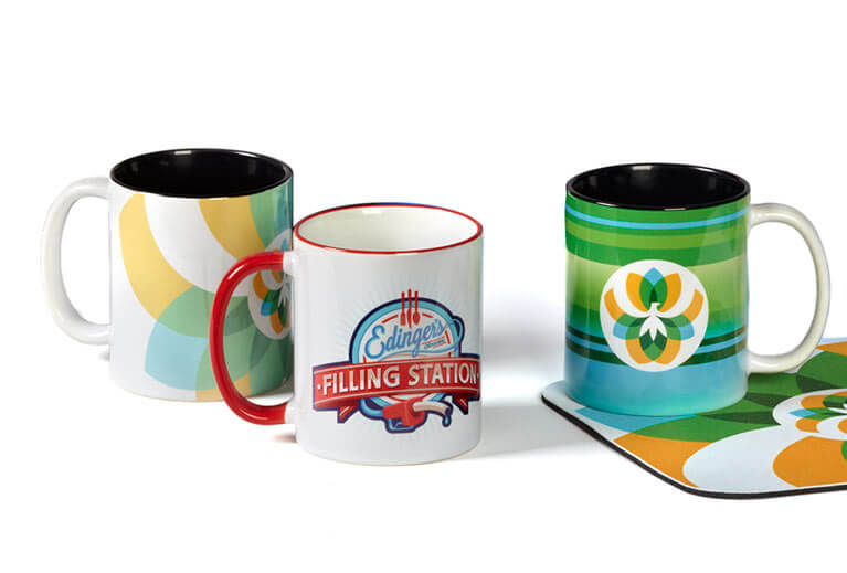 Impresión sobre tazas