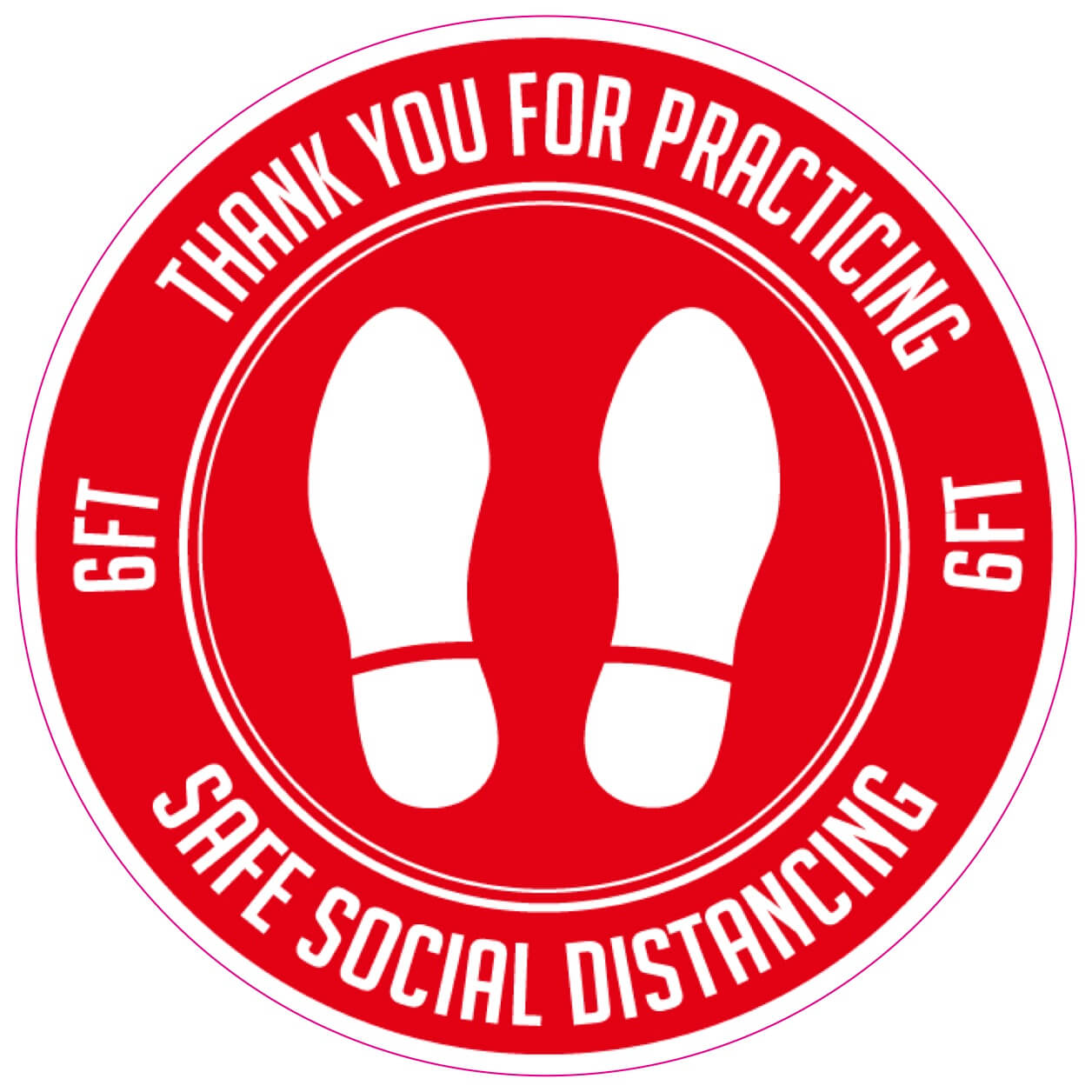Social Distancing Sign Making Solutions| Roland DGA