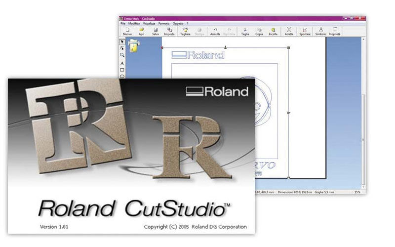 Roland CutStudio Software