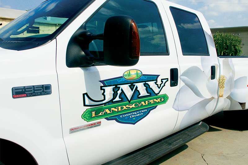 Vehicle applications fleet graphics