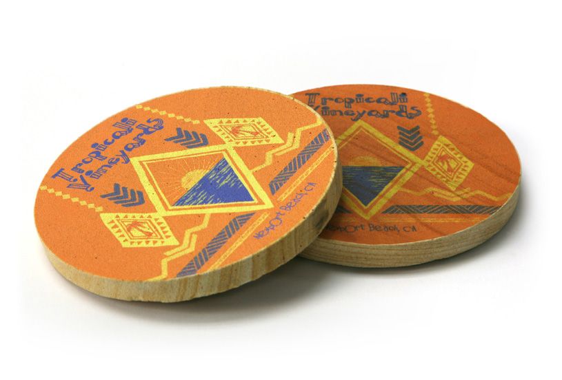 Posavasos - Aplicaciones en Madera