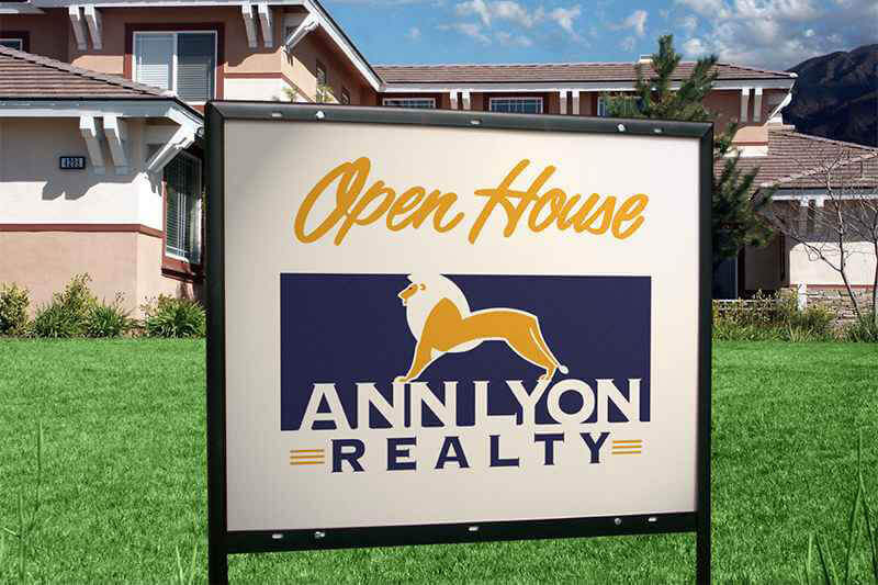 Open House Yard Sign