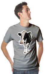 La camiseta con la vaca
