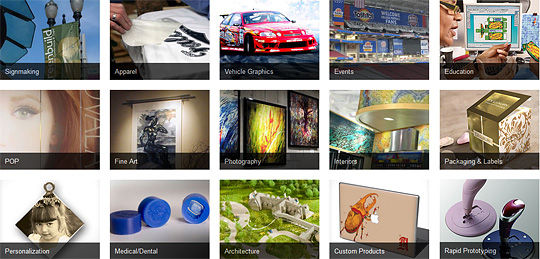 Galería de Historias de Caso de Clientes Profesionales Roland DG