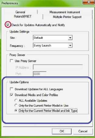 Evite el moteado actualizando VersaWorks®