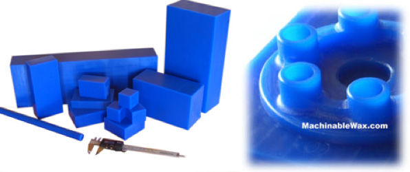 La cera es un excelente material para el prototipado de partes