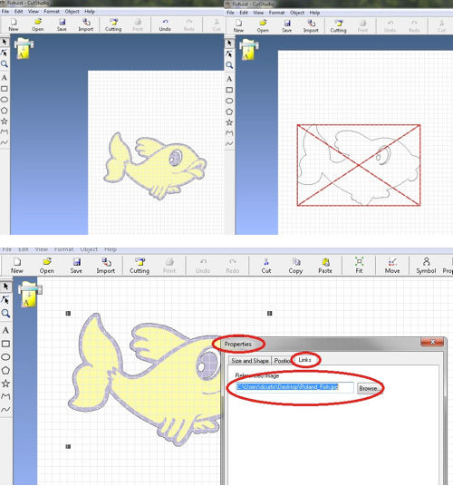 Mantega su imagen intacta a través del flujo de trabajo de CutStudio® con un archivo .CST