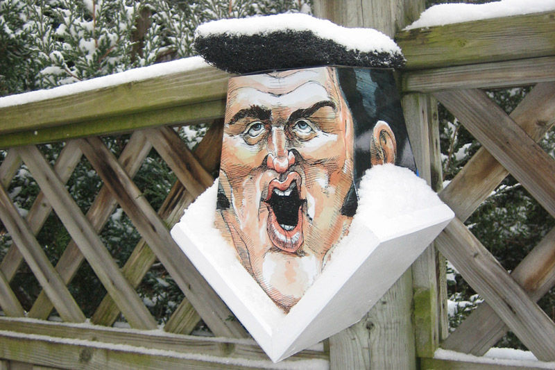 Exclusivos ornamentos de jardín por Build A Birdhouse