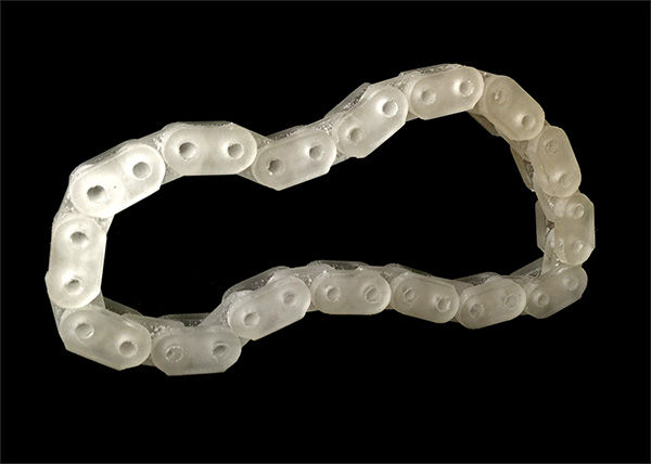 Impresión 3D de prototipo de modelo de cadena