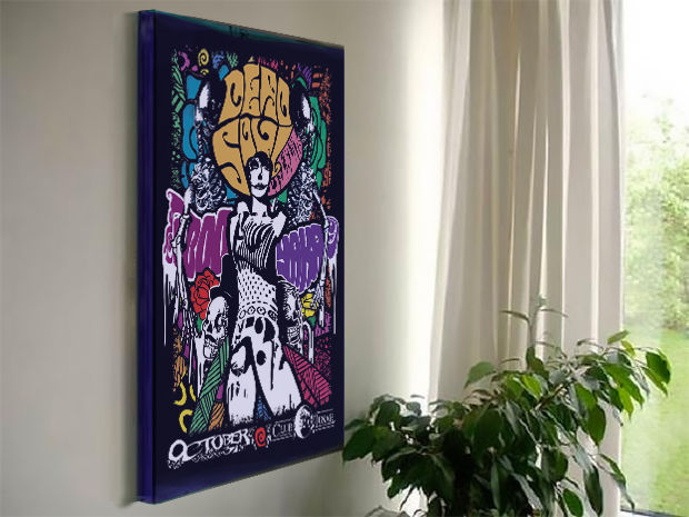 flatbed printing gallery art