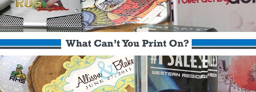 What Can't You Print On? flatbed printing on different materials