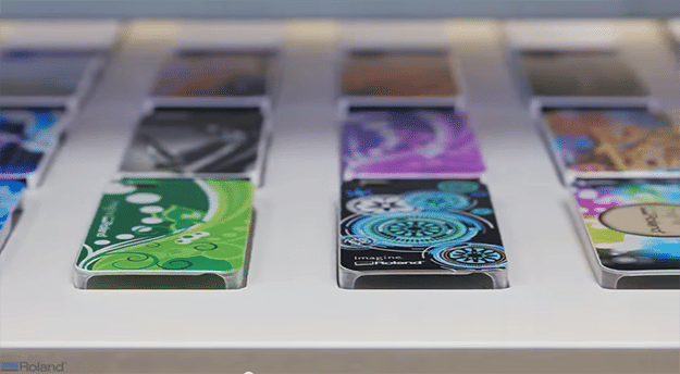 flatbed printing phone cases
