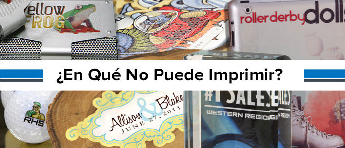¿En Qué No Puede Imprimir?
