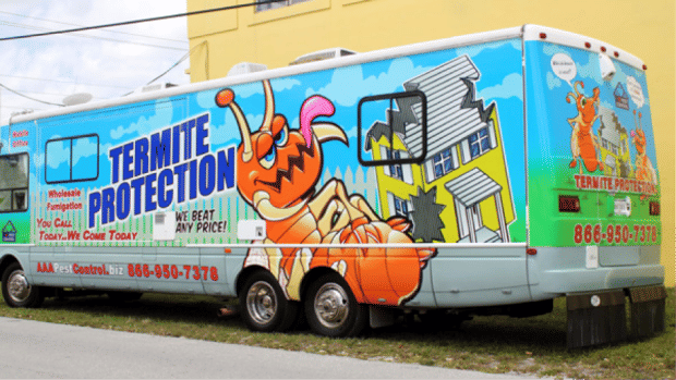 bus vehicle wrap