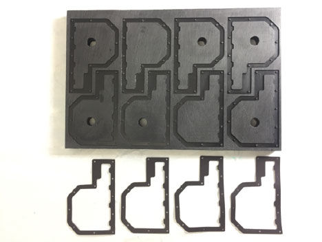 CNC prototyped gaskets