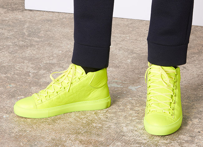 neon high top sneakers