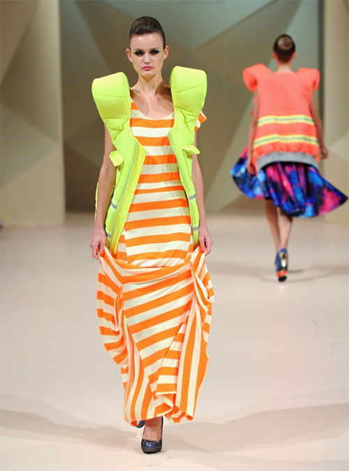 diseño de moda de neón, 2016