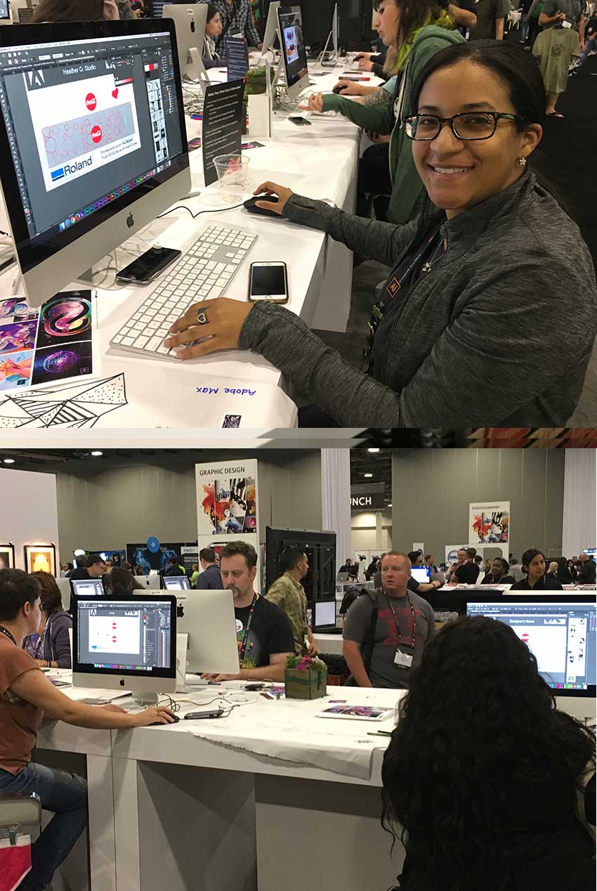 Puesto de Adobe MAX 2017