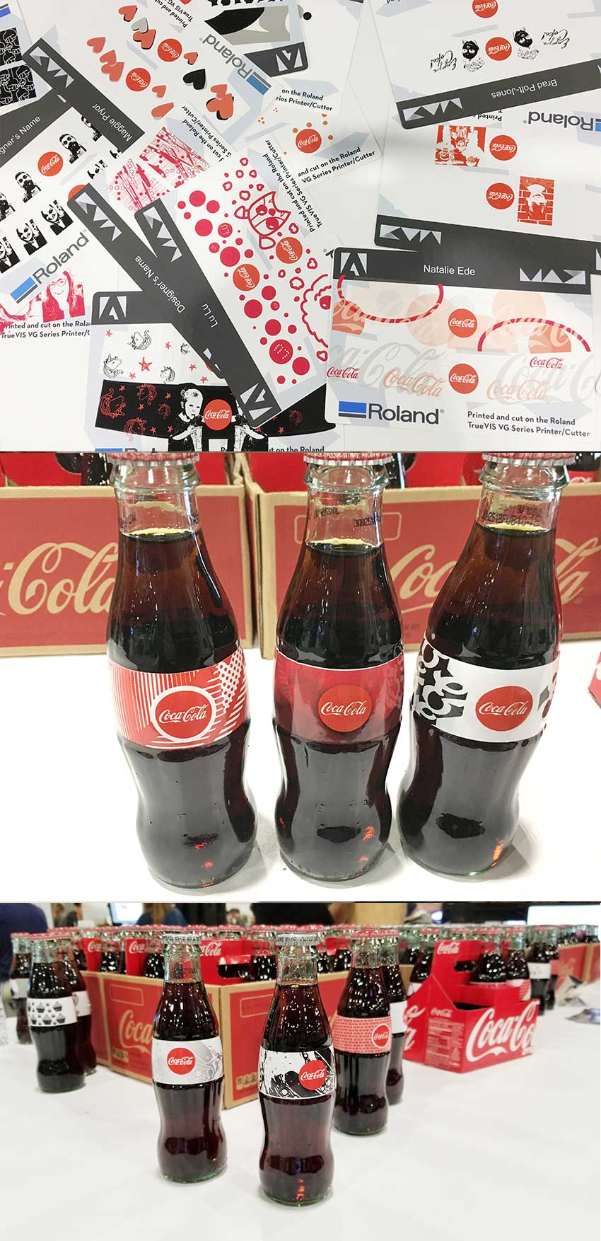 Adobe MAX con Coca-Cola y Roland DG