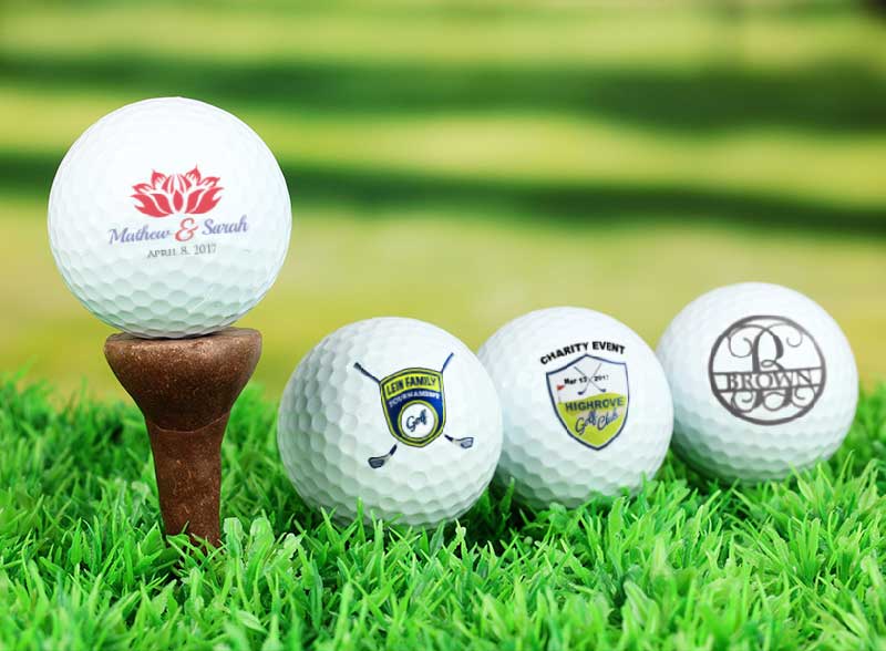 Personalización de pelotas de golf