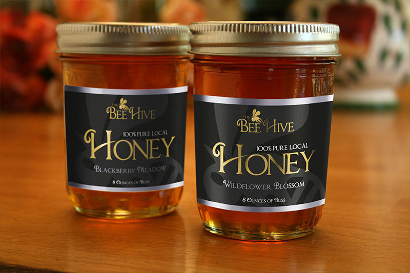 Labels jam jars print