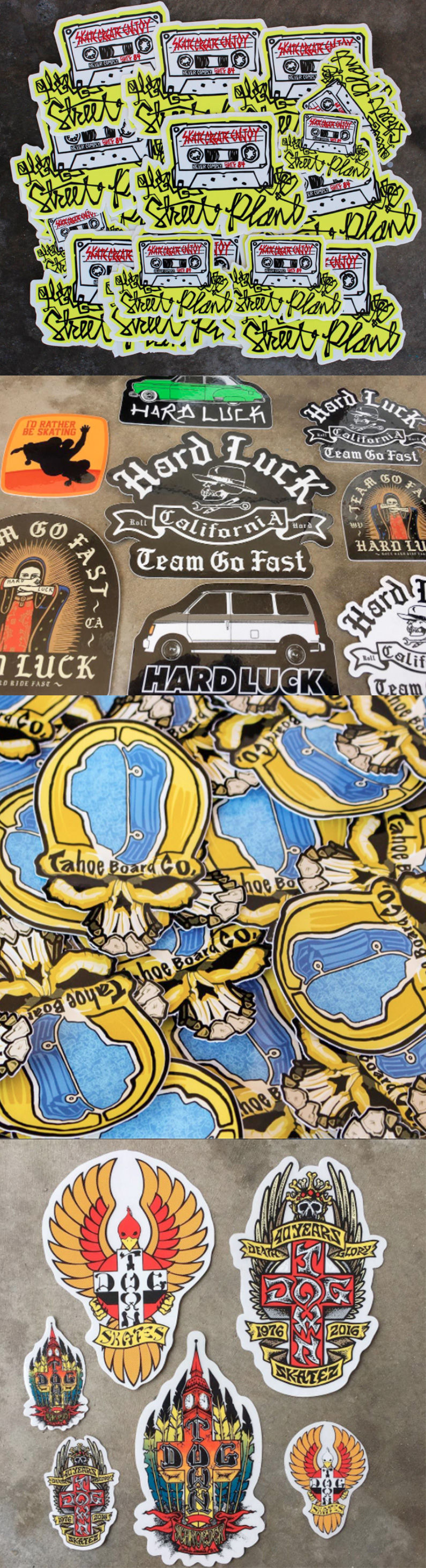 cool die cut sticker slaps