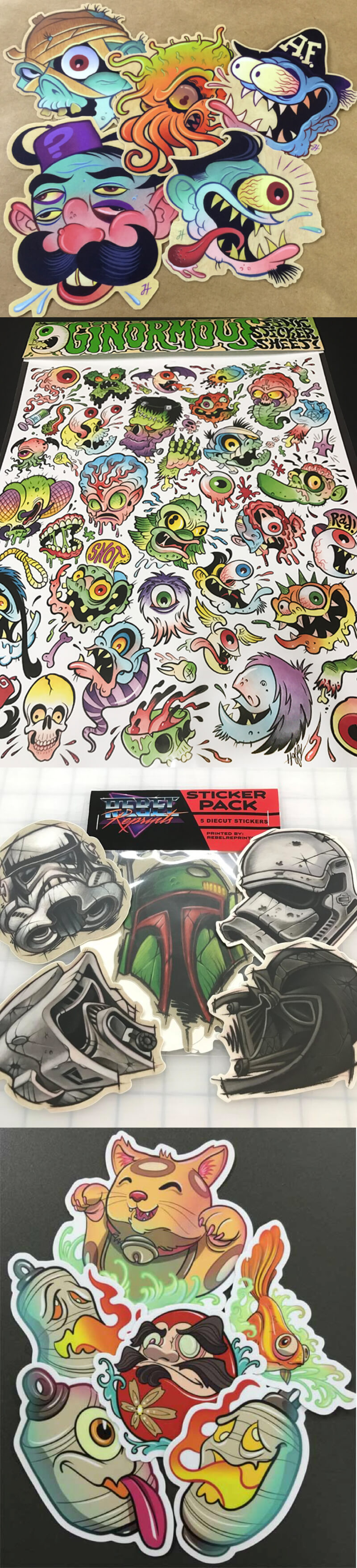 alternative stickers and decals