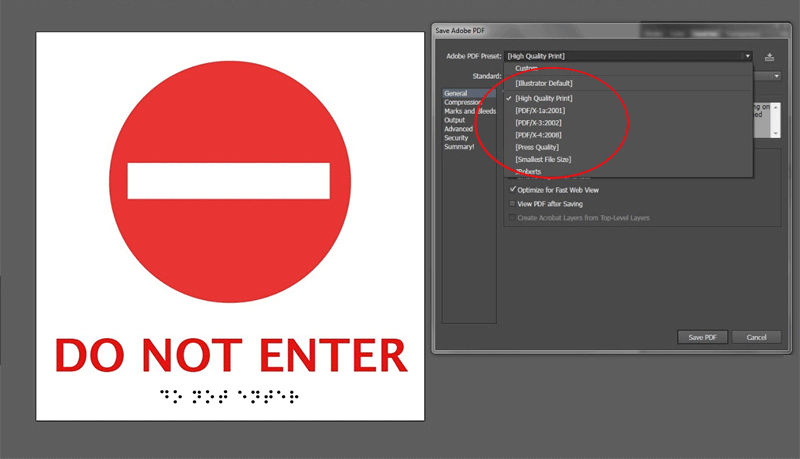 Adobe illustrator sign 5