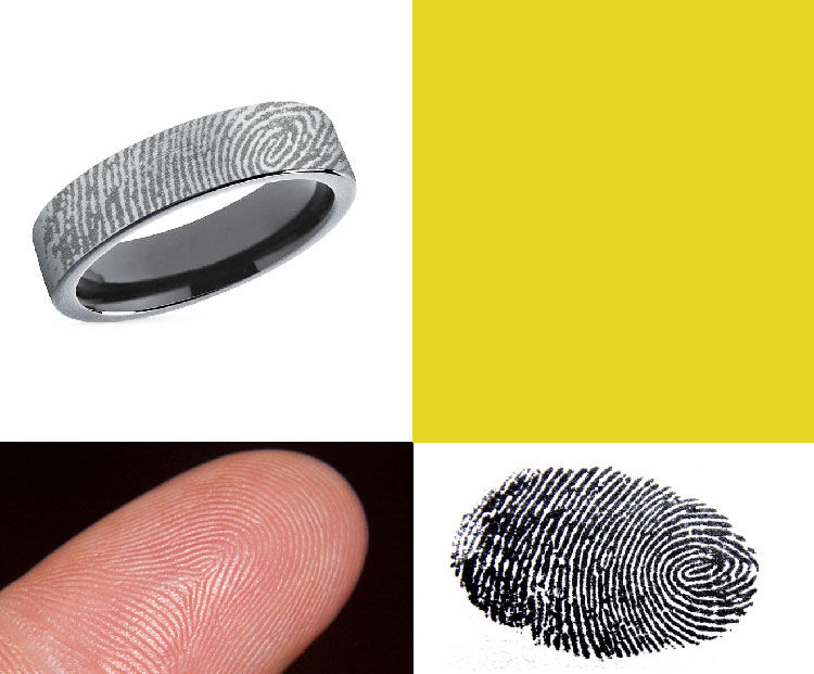 custom fingerprint ring