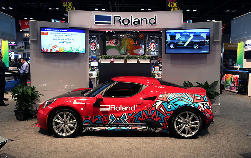 Roland DGA and Digital EFX at ISA 2018