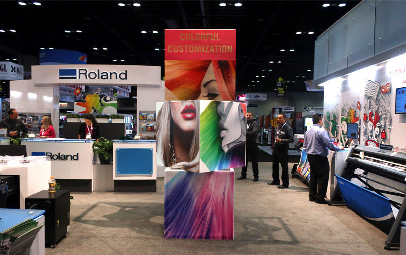 TrueVIS color de Roland DGA en la ISA 2018