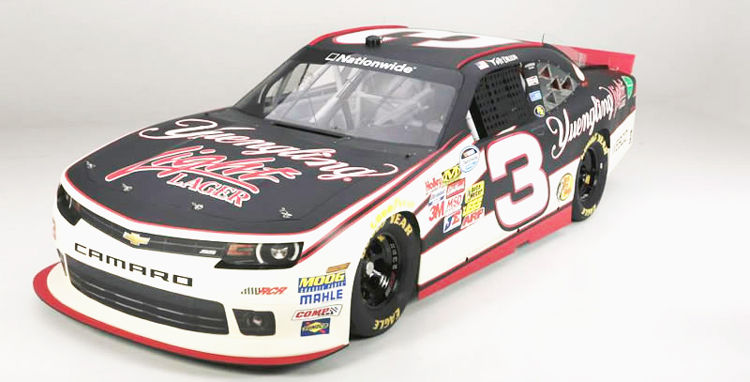 Auto de carreras Yuengling de NASCAR