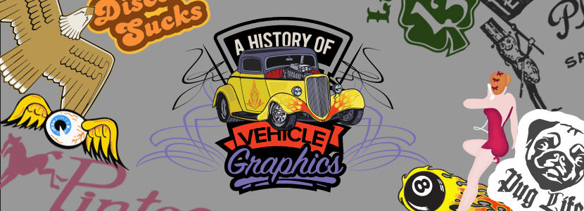 vehicle graphics history infographic