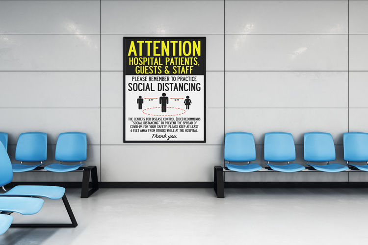 antimicrobial signs for hosptals