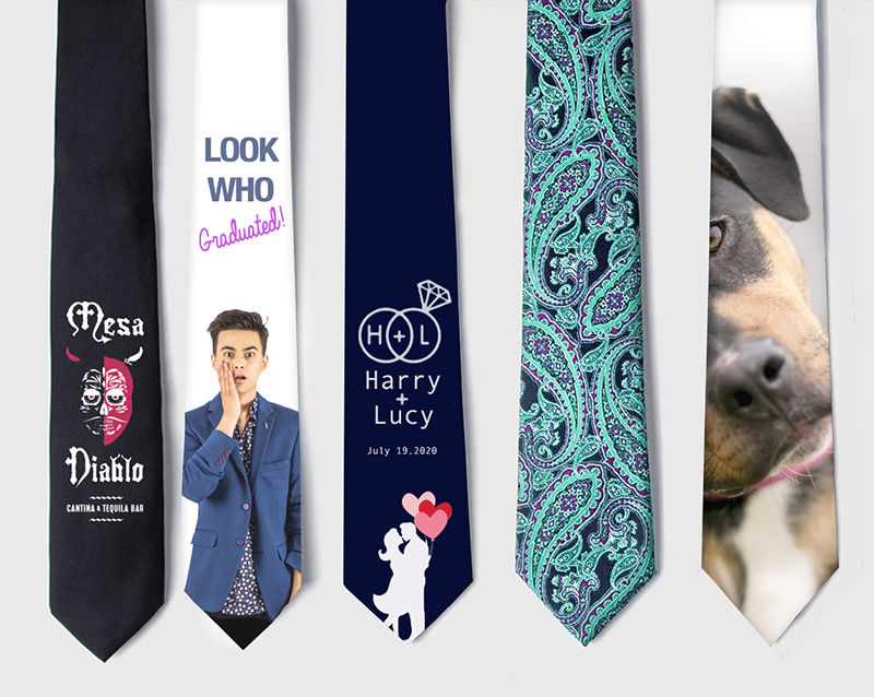 dye sublimated ties