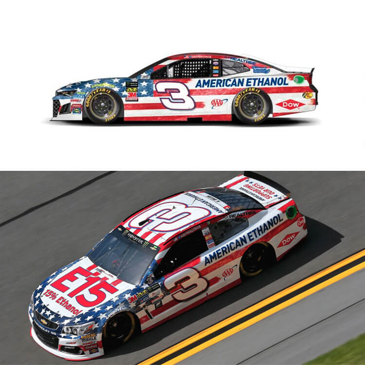 Austin Dillon American Ethanol Patriotic NASCAR