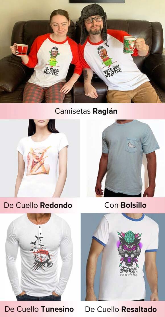 Camisetas para personalizar 