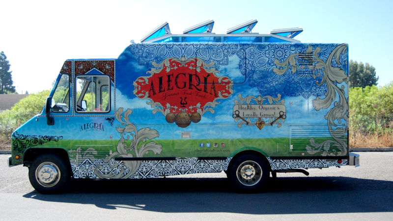 food truck vehicle wrap