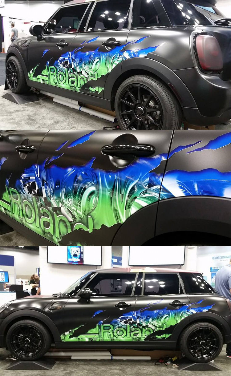 Rotulación de vinilo para MINI Cooper
